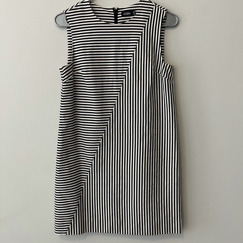 Kate Spade Black and White Shift Dress